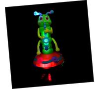 MOLUCKFU Electric Musical Dancing Caterpillar for Early Education Funny Plaything with Lights Battery Powered Music for Boys and Creative Development Gift Random Color