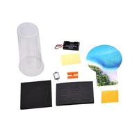 MOLUCKFU Electric Tornado Making Kit for Battery Operated Science for Weather and Physics Learning DIY Assembly Educational Plaything for Boys and Stem Crafting for School Experiments