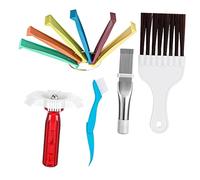 MOLUCKFU Fin Comb Cleaning Tool for Condenser Stainless Steel Air Conditioner Radiator Brush for Cleaning Brush