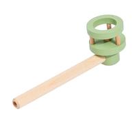 MOLUCKFU Floating Blow Ball for Boys and Wooden Balancing Game for Indoor Outdoor Physical Exercise and Coordination Training Educational Green