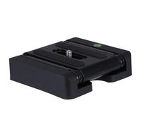 MOLUCKFU Foldable Z-type Camera Platform for DSLR Smartphones Plastic Quick Mounting Board with Screw Portable Desktop Tripod Holder for Home and Outdoor Use