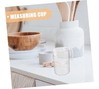 MOLUCKFU Food-Grade Plastic Measuring Cup with Scale Large Capacity Multi-Functional Kitchen Jug for Coffee Tea Shops Baking and Home Use with Convenient Pouring Spout