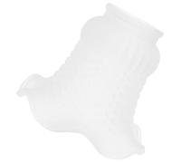 MOLUCKFU Frosted Glass Lampshade Replacement Cover Pendant Lamp Shade for Ceiling Fixture Lightweight Decorative Lamp Shade for Wall Chandelier Dining Bedroom Light