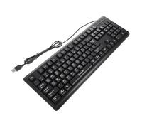 MOLUCKFU Gaming Keyboard Full Chinese Input for Work and Office Use Featuring Engraved Characters and Convenient Five- Typing System Random Style