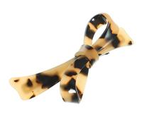 MOLUCKFU Hair Clips Bow Knot Hair Clip Retro Hair Clasp, Acetate Sheet and Metal, Hard to Break for Everyday Use for Women and