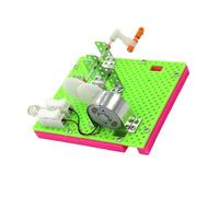 MOLUCKFU Hand-cranking Generator Model DIY Educational for Science Experiments Manual Electricity Generator Teaching Kit for Stem Learning and Skills Development