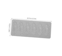 MOLUCKFU Heat-Resistant Silicone Leaf Fondant Mold for Cake Decorating Multipurpose Tropical Leaves Design Non-Stick Lace Embossing Tool for DIY Baking Candy Resin Soap Crafts
