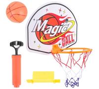 MOLUCKFU Indoor Hanging Basketball Frame for Boys and Space-saving Mini Hoop for Hand-eye Coordination Easy Installation for Office Dorm and Bedroom Play