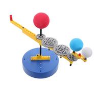 MOLUCKFU Interactive Sun Earth Moon Model DIY Assembly Educational Astronomy Science Kit for Elementary School Solar System Learning and Creative Motor Skill Development