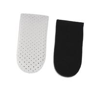 MOLUCKFU Invisible Heel Lift Pads Shoe Pads for Men Women Shockproof Height Increase Insoles with EVA Cotton Cushion Relief Heel Inserts Anti-Slip Half for Plantar and Ankle Comfort