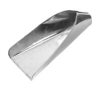 MOLUCKFU Large Wide Mouth Iron Funnel for Kitchen Use Food Grade Metal Filling Tool Precise Quantification Saving Packaging Aid for Chicken Claws and Food Bags