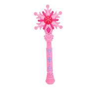MOLUCKFU Light Up Snowflake Fairy Wand LED Magical Stick for Roleplay Dress-up Christmas Party Favors and Holiday Stocking Stuffers