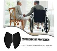 MOLUCKFU Lightweight Wheelchair Side Guard Wind Board Left and Right Compatible Wheelchair Clothing Guard for Indoor and Outdoor Use Comprehensive Protection Against Wind and Debris