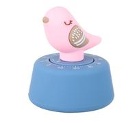 MOLUCKFU Mechanical Kitchen Timer Cartoon Bird Shape Cooking Baking Alarm Clock for Home and Study Compact Manual Wind-up Design for Management and Multipurpose Use