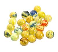 MOLUCKFU Mixed Color Glass Marbles Bulk for Marble Run Game Rolling Beads Accessories for Competition and DIY Craft