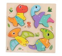 MOLUCKFU Montessori Wooden Shape Sorting Puzzle for Large Matching Blocks Early Learning Cognitive Development Fine Motor Skills Educational Game for Preschool Boys