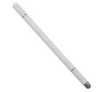 MOLUCKFU Multifunctional Capacitive Stylus Pen for Tablets and Smartphones Ergonomic Scratch-resistant Touchscreen Writing Pen with Smooth Ballpoint Function White Design for Drawing and