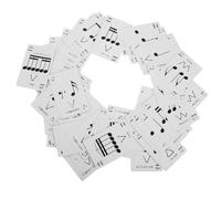 MOLUCKFU Music Rhythm Practice Flashcards 1 Box Portable Note Training Cards for Music Education and Theory Learning Suitable for Students and Teachers