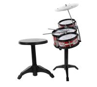 MOLUCKFU Musical Drum Set Kit Sturdy Percussion Instrument for Preschool Boys Vibrant Creative Early Learning Music