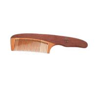 MOLUCKFU Natural Wood Beard Comb for Men Anti-static Wide Tooth Grooming Tool for Curly Hair and Beard Maintenance Smooth Rounded Teeth for Scalp Massage and Daily Styling Portable Pocket