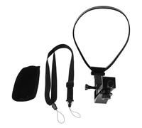 MOLUCKFU Neck Phone Mount Stand for Cell Phone Camera Neck for Outdoor Cycling Vlogging Pov Recording Chest Camera Holder