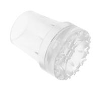 MOLUCKFU Non-Slip Transparent Rubber Cane Tip Heavy Duty Walking Stick Replacement Foot Pad for Elderly Abrasion-Resistant Crutch Caps with Reliable Grip Wet and ICY Surfaces