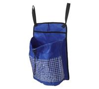 MOLUCKFU Oxford Cloth Wheelchair Backpack with Multiple Storage Pockets Hanging Organizer for Electric and Manual Mobility Scooters Travel-Friendly Rear Bag for Seniors and Walkers