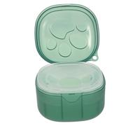 MOLUCKFU Pacifier Storage Case Dummy Storage Container Breathable Breast Bibs Pacifier Box