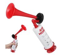 MOLUCKFU Party Air Horn Cheer Fans Horn Sport Stadium Noisemaker Adults Trumpet Loud Megaphone Soccer Makers Clown Birthday Plastic