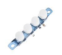 MOLUCKFU Pedestal Fan Speed Controller Replacement with 4 Position Mechanical Push Button Switch, Multi Speed Control, Wide Compatibility for Floor Fans, Plastic Material, Compact Size