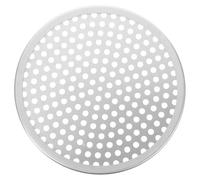 MOLUCKFU Perforated Aluminium Alloy Pizza Baking Pan Round Tray for Oven Use Smooth Coating Non-Stick Surface Energy-Saving and Easy to Clean Multi-Functional Kitchen Bakeware