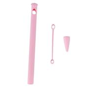 MOLUCKFU Pig Nose Silica Gel Protective Case Gen Pencil Stable Pink Cover with Precise Fit Non-toxic Material Detailed Craftsmanship Compatible with Pencil Generation One
