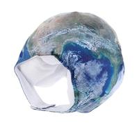 MOLUCKFU Planet Earth Headgear Hat for, Cartoon Space Helmet Photo Prop for Science Parties and School Events, Outer Space Costume Accessory for Cosplay and Family Gatherings