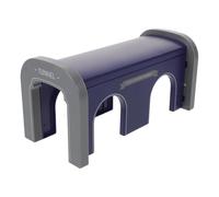 MOLUCKFU Plastic Train Tunnel Model Railway Accessory for Blue Plastic Railroad Cave for Creative Track Expansion and Imaginative Play Train Tables