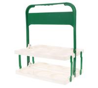 MOLUCKFU Portable Beer Basket Folding Design Reusable Drink Holder Handle and Cup Carrier Functionality for Outdoor Use Compatible Car Drink Holders and Accessories