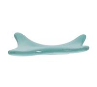 MOLUCKFU Portable Blue Gua Sha Massage Board Face Neck Shoulder Massager Body Scraping Tool Spa Massager