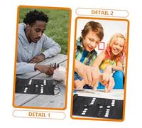 MOLUCKFU Portable Foldable Backgammon Board Game for Lightweight Travel Chess with Compact Design Easy Storage for Boys and Entertainment the Go