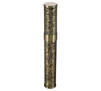 MOLUCKFU Portable Metal Cigar Humidor Tube Single Cigar Storage Case Airtight Tube for Outdoor Holiday Party Use
