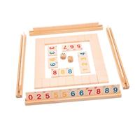MOLUCKFU Portable Wooden Shut the Box Board Game for Adults and Lightweight Dice Game for Party Entertainment with Smooth Safe Surface Craftsmanship for Fun Gatherings