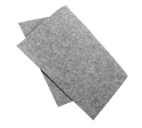 MOLUCKFU Professional Calligraphy Felt Mat Thick Wool Desk Pad for Chinese Painting and Writing Smooth Surface Protecting Table from Ink and Water for Students and Art Practice