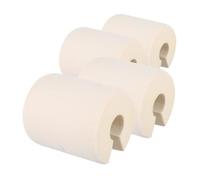MOLUCKFU Projecting Door Stop Anti-Collision Door Stopper 4 Pack Door Finger Pinch Guard Door Slam Preventer Soft Nbr Material Baby Proof Easy to Install
