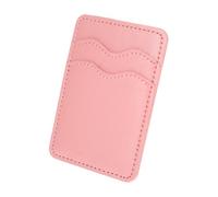 MOLUCKFU PU Leather Phone Card Holder with Dual Slots Adhesive Wallet Sticker for Attachment Business and Credit Card Pocket for Daily Essentials