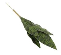 MOLUCKFU Realistic Faux Snake Plant Decoration Lifelike Artificial Sansevieria Leaf Home Office Table Ornament Natural Look Indoor Plant Accent Easy Maintenance