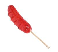MOLUCKFU Realistic Hot Dog Model Bbq Sausage Simulation Food Prop for Kitchen Display and Party Decoration Multifunctional Fake Sausage Ornament with Lifelike Details Easy to Clean and
