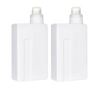 MOLUCKFU Reusable Laundry Bottles 2pcs 33.07Oz Portable Liquid Dispensers with PE Material for Hotel and Home Use