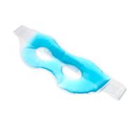 MOLUCKFU Reusable PVC and Gel Eye Mask Cooling and Warming Ice Compress for Eye Care Hollow Design, Blue Colour, for Sleep and Napping