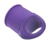 MOLUCKFU Reusable Silicone Wine Bottle Stopper with Secure Seal for Red Wine Preservation Food Grade Plug for Home Restaurant Bar Use Purple