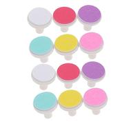 MOLUCKFU Safe Baby Nail Trimmer Pads 12pcs Baby Nail File Pads Set Nail Grinding Tools for Boys and Girls' Fingernails Toenails