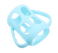 MOLUCKFU Silicone Baby Bottle Grip Nursing Bottle Handle with Attached Handle Simple Structure Design 160ml for Baby Shower Party Exercise Grip Ability and Transition to Cups