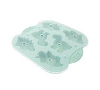 MOLUCKFU Silicone Dinosaur Animal Cake Mold Flexible Baking Mould for DIY Cookies Candy Making Non-Stick Food Safe Silicone Mold for Party Desserts Easy to Clean and Store